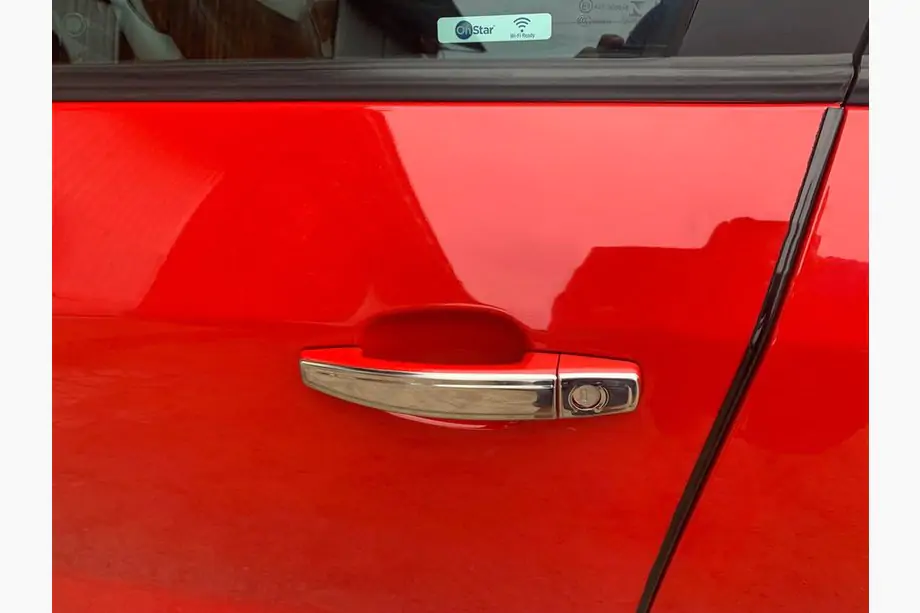 Chevrolet Cruze 2009–2015 Chrome Door Handle Covers SLIM (4 pcs, Stainless Steel, Omsa) Image