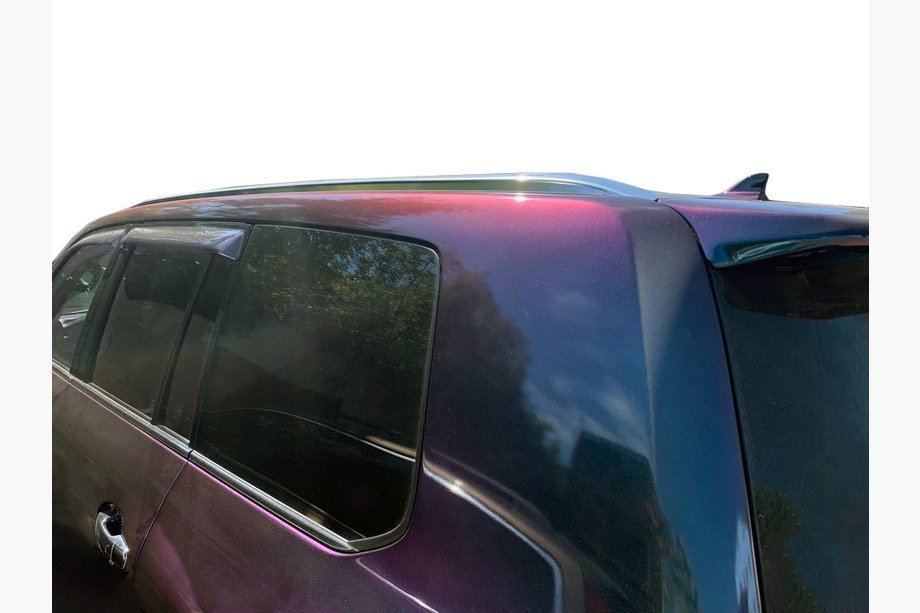 Lexus LX570/450d 2008-2022 Roof Rails Grey 2008-2015 (Design 2018, 2 pcs) Image