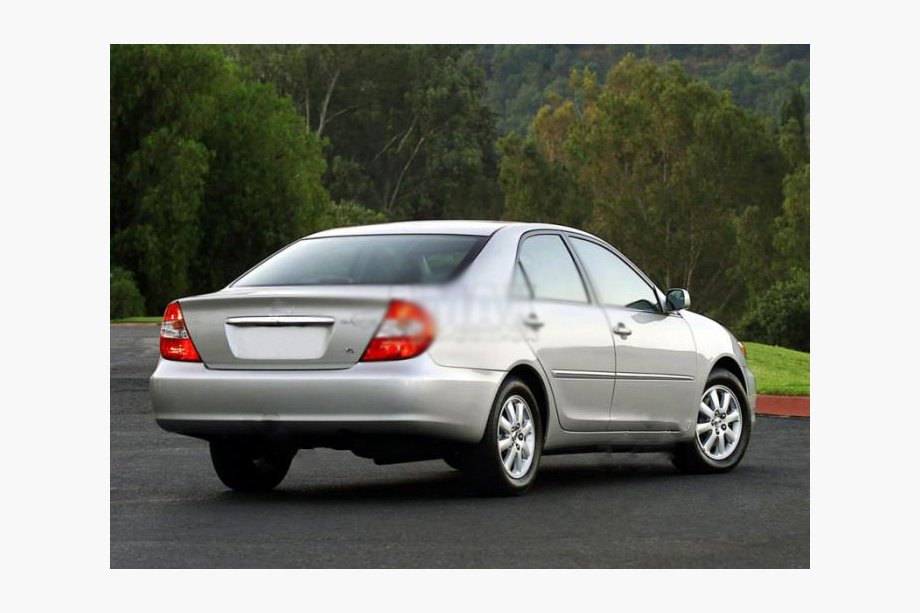 Toyota Camry 2001-2006 Chrome trim above license plate Image