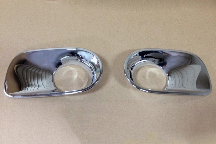 BMW X5 E53 1999–2006 Chrome Fog Light Covers Facelift (2 pcs, Plastic) Image