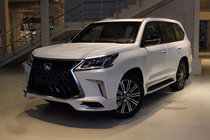Lexus LX570/450d 2008-2022 Side Skirts (Lexus Design 2016+) photo 2