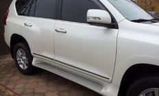 Toyota Land Cruiser Prado 150 2009-2023 Door Mouldings (Design 2013-2017) photo 1