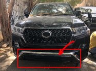 Toyota Land Cruiser 200 2007-2021 Front lip 2016↗ (ME-style, under spoiler) White photo 3