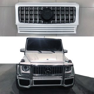 Front Grille (GT, with Chrome Strips) Mercedes G сlass W463 1990-2018 photo 3