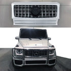 Mercedes G class W463 1990-2018 Front Grille (GT, with Chrome Strips) photo 3