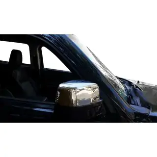 Mirror Covers (2 pcs, Stainless Steel) Jeep Cherokee/Liberty 2007-2013 photo 1