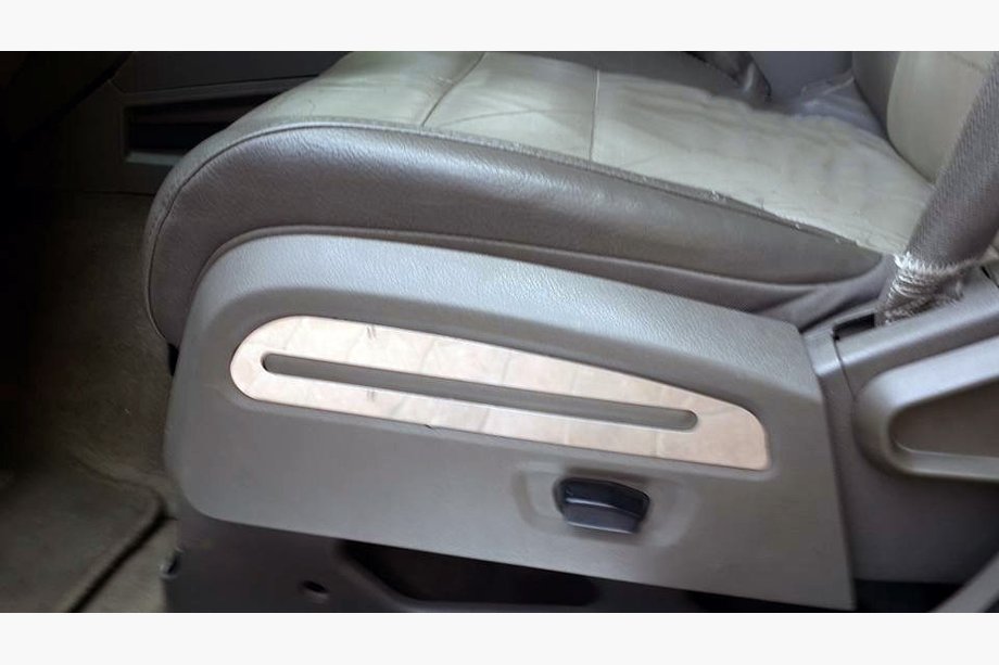 Dodge Nitro 2006-2011 Chrome seat trim covers (stainless steel) Image