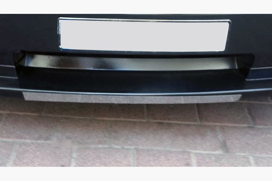 Dodge Nitro 2006-2011 Front bumper chrome protector (stainless steel) Image