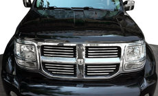 Dodge Nitro 2006-2011 Chrome Trim for Grille (Stainless Steel) photo 1