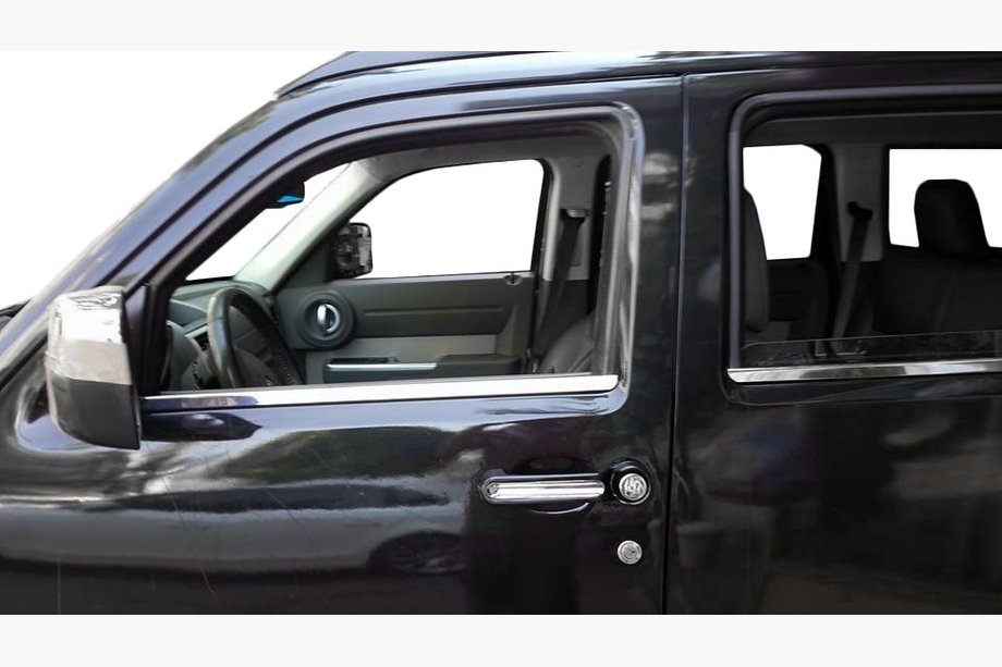 Dodge Nitro 2006-2011 Stainless Steel Window Trim Image