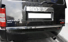 Dodge Nitro 2006-2011 Trunk trim stainless steel photo 1