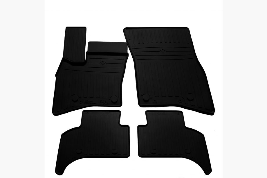 Land Rover Defender 2019- Rubber Floor Mats (4 pcs, Stingray Premium) Image