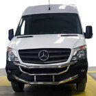 Mercedes Sprinter W906 2006–2018 Front bumper guard (2013↗, stainless steel) photo 1
