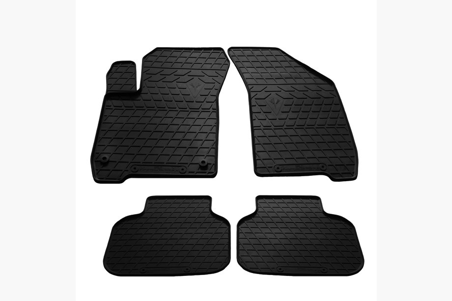Fiat Freemont 2011-2016 Rubber Floor Mats (4 pcs, Stingray Premium) Image