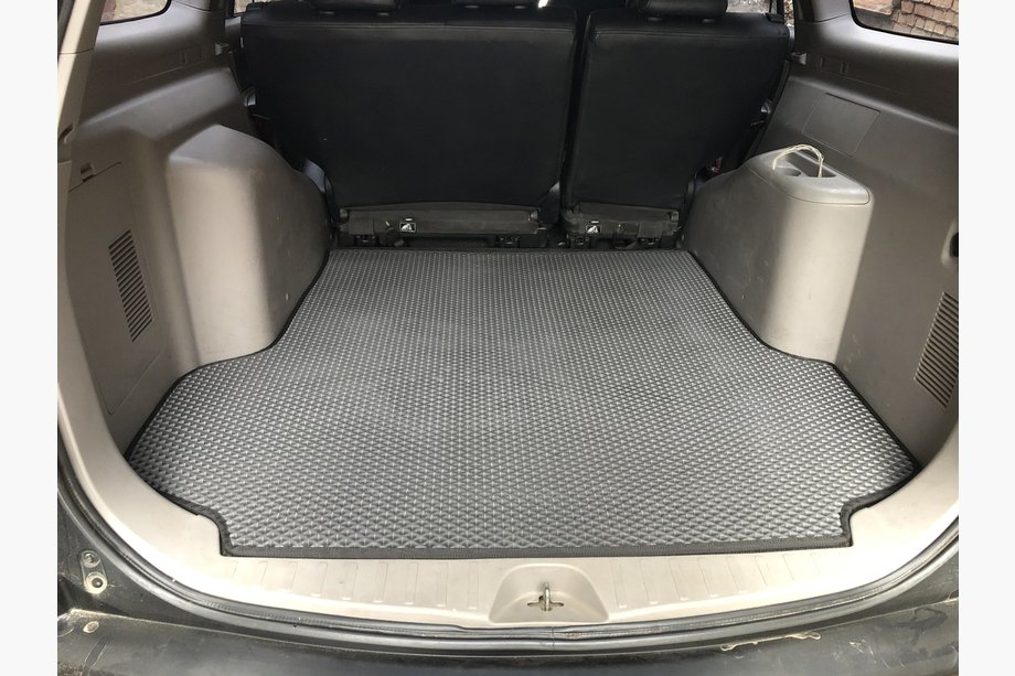 Mitsubishi Pajero Sport 2008-2015 Trunk Mat (EVA, Black) Image