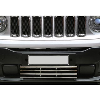 Front Bumper Grille Stainless Steel Jeep Renegade 2014- photo 1