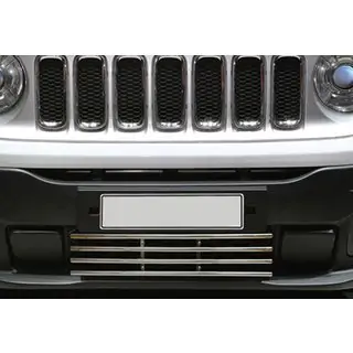 Front Bumper Grille Stainless Steel Jeep Renegade 2014- photo 1