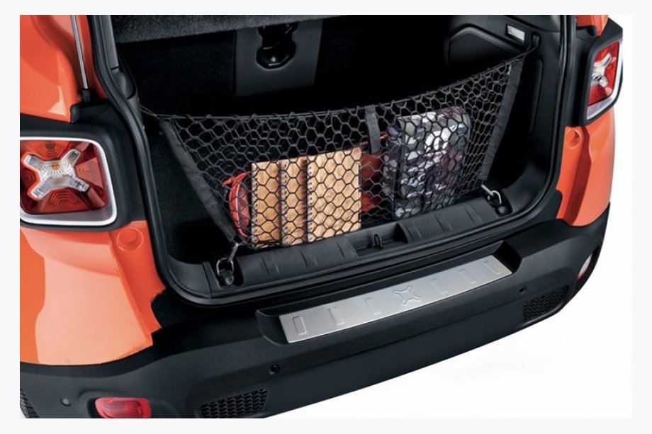 Jeep Renegade 2014- Rear bumper protector stainless steel Image