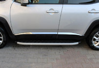 Jeep Renegade 2014- Door Mouldings Stainless Steel (4 pcs) photo 1