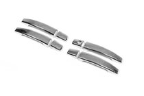 Opel Astra J 2009-2015 Chrome Door Handle Covers (4 pcs) OmsaLine - Italian Stainless Steel photo 2