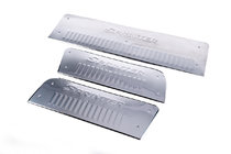 Mercedes Sprinter W906 2006–2018 Interior door sill protectors Carmos V3 (3 pcs, stainless steel) photo 1