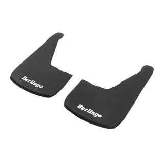 Premium Straight Mud Flaps (2 pcs)