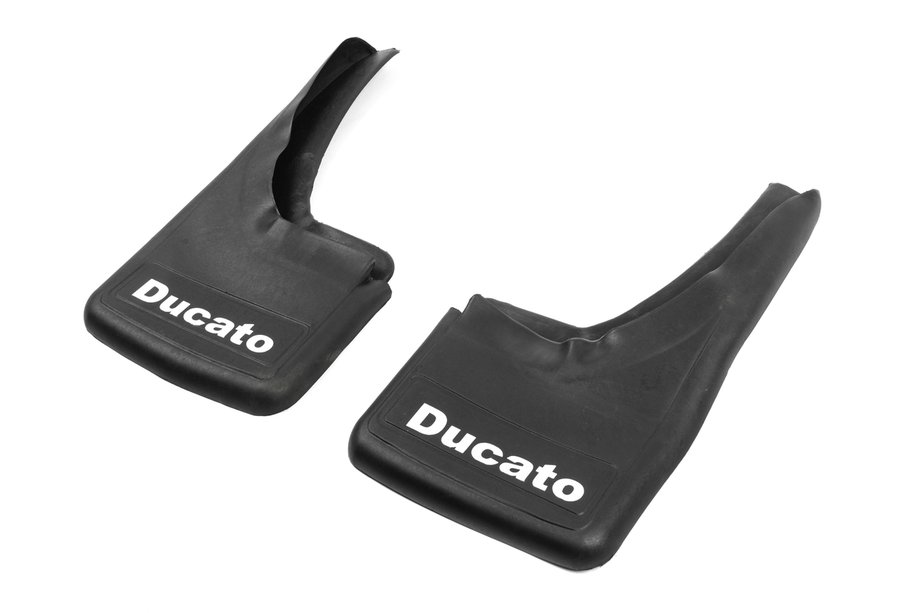 Fiat Ducato 1995-2006 Premium Custom Fit Mud Flaps with Indentations (2 pcs) Image