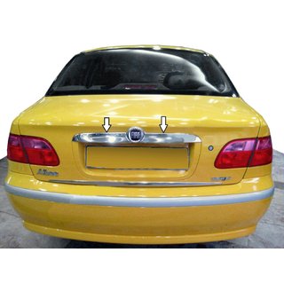 Chrome trim above license plate (stainless steel)
