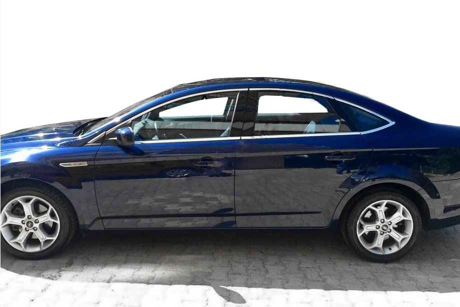 Ford Mondeo 2008-2014 Upper window trim stainless steel (6 pcs) Image