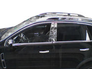 Opel Antara 2006-2017 Chrome Window Trim Set Stainless Steel photo 1