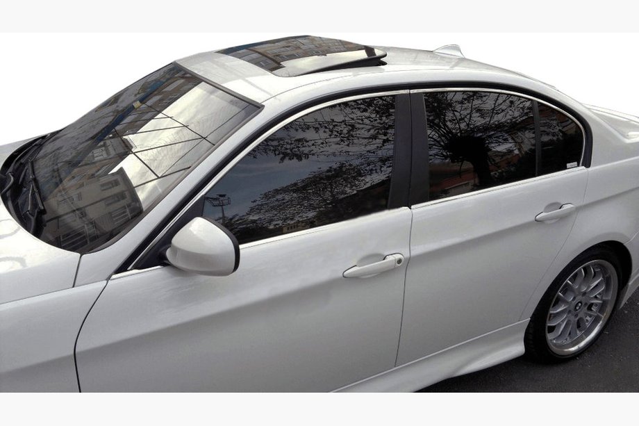 BMW 3 Series E90/E91 2005-2011 Window Lower Trim Stainless Steel Image