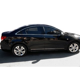 Chrome Door Moulding Covers (Stainless Steel) Chevrolet Cruze 2009–2015 photo 1