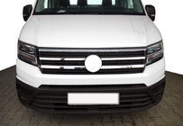 Volkswagen Crafter 2016- Grille Covers (4 pcs, Stainless Steel) OmsaLine - Italian Stainless Steel photo 2