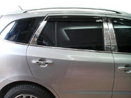 Hyundai Santa Fe 2 2006-2012 Stainless Steel Door Pillar Trim (6 pcs) photo 3