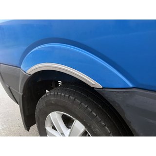 Narrow Stainless Steel Fender Trims (4 pcs) Volkswagen Crafter 2006-2016 photo 1
