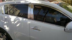 Ford Focus II 2008-2011 Stainless Steel Door Pillar Trim photo 1