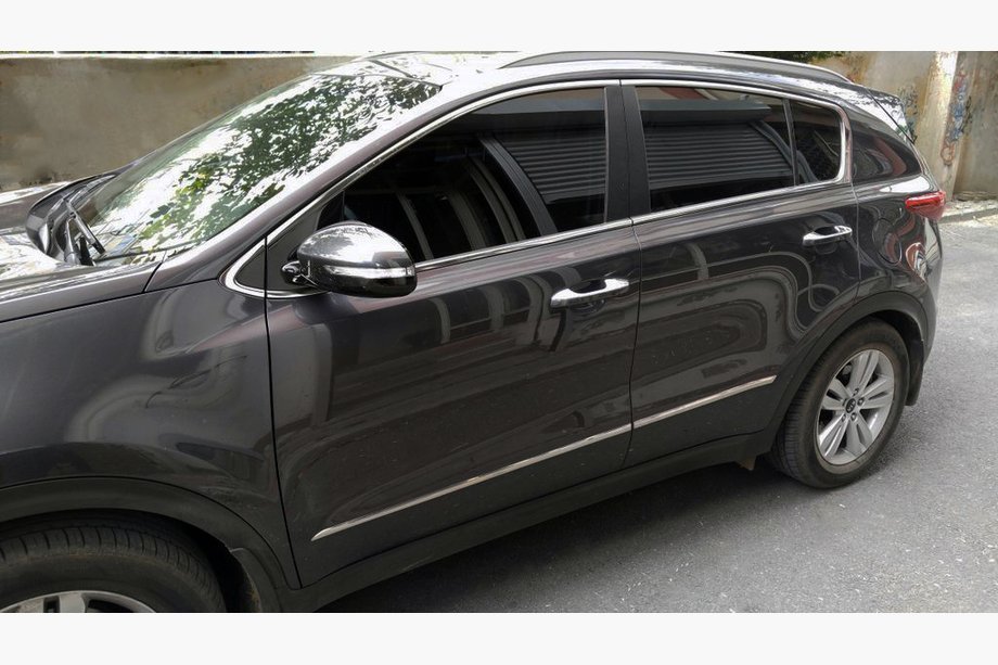Kia Sportage 2015-2021 Door Mouldings Stainless Steel (4 pcs) Image