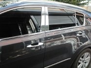 Kia Sportage 2015-2021 Stainless Steel Door Pillar Trim photo 2