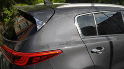 Kia Sportage 2015-2021 Triangle trim for rear door (stainless steel) photo 1