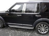 Land Rover Discovery IV 2009-2017 Window Trim Stainless Steel (4 pcs) photo 1