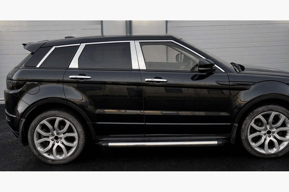 Range Rover Evoque 2012-2018 Stainless Steel Door Pillar Trim (6 pcs) Image