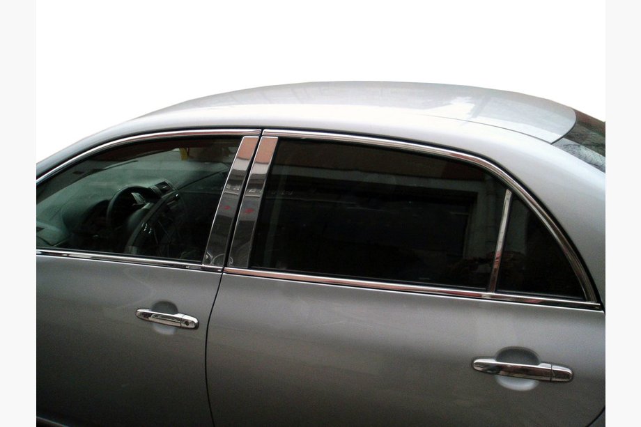 Toyota Corolla 2007-2013 Stainless Steel Pillar Covers Image
