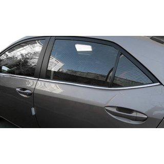 Lower Door Trim Set (8 pcs, Stainless Steel) Toyota Corolla 2019- photo 1