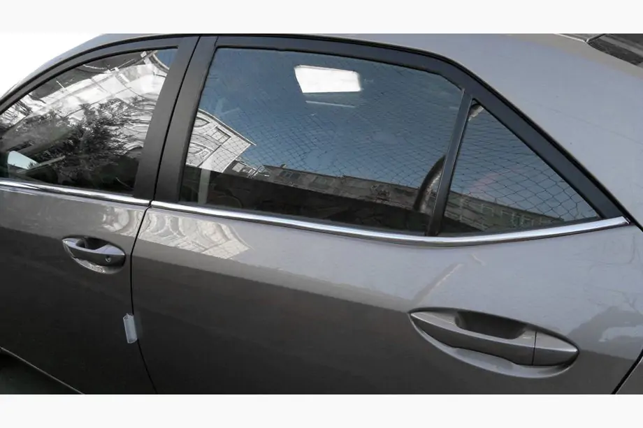 Toyota Corolla 2019- Lower Door Trim Set (8 pcs, Stainless Steel) Image