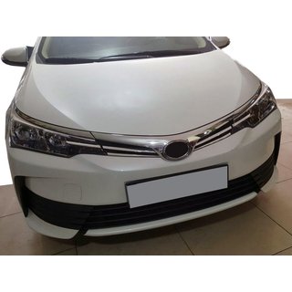 Chrome Grille Trim (2017-2019, Stainless Steel) Toyota Corolla 2013-2019 photo 1
