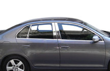 Volkswagen Jetta 2006-2011 Exterior window trim stainless steel (4 pcs) Carmos - Turkish Stainless Steel photo 2