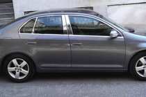 Volkswagen Jetta 2006-2011 Full Window Trim Stainless Steel photo 3