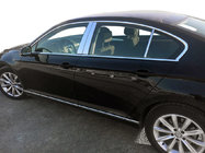 Volkswagen Passat B8 2015-2023 Stainless Steel Door Pillar Trim photo 1