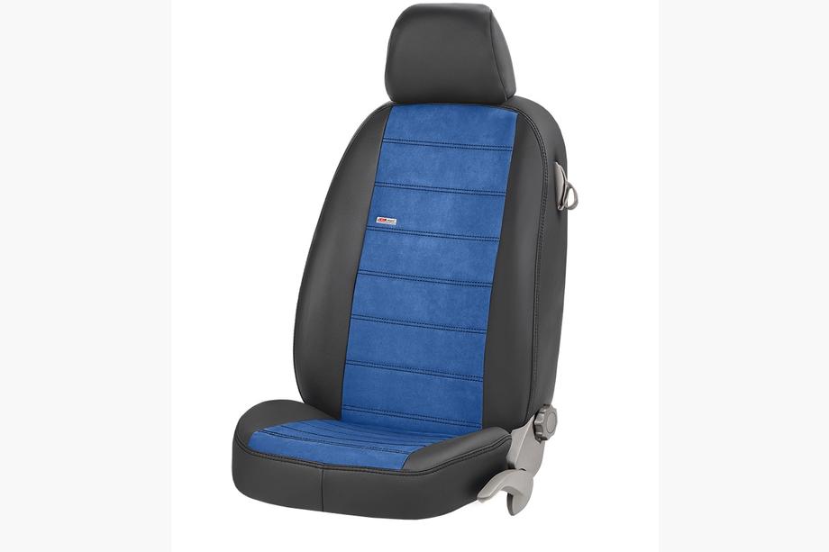 Mercedes C-class W205 2014-2021 Car Seat Covers Eco Leather+Fabric+Alcantara Antara (Full Set) Photo 6