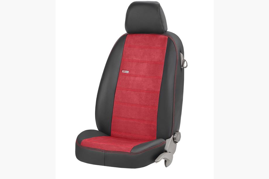 Mercedes C-class W205 2014-2021 Car Seat Covers Eco Leather+Fabric+Alcantara Antara (Full Set) Photo 10